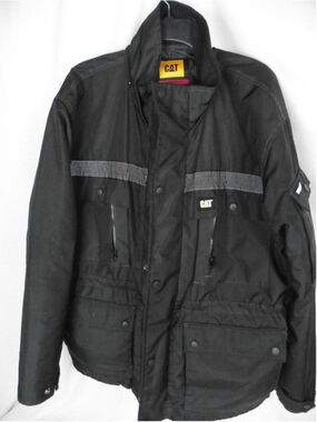 CAT Workwear Black Heavy Insulated Parka Jacket XL